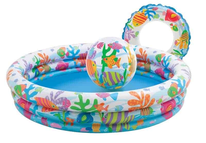 Poolset Med Fisk fra Intex