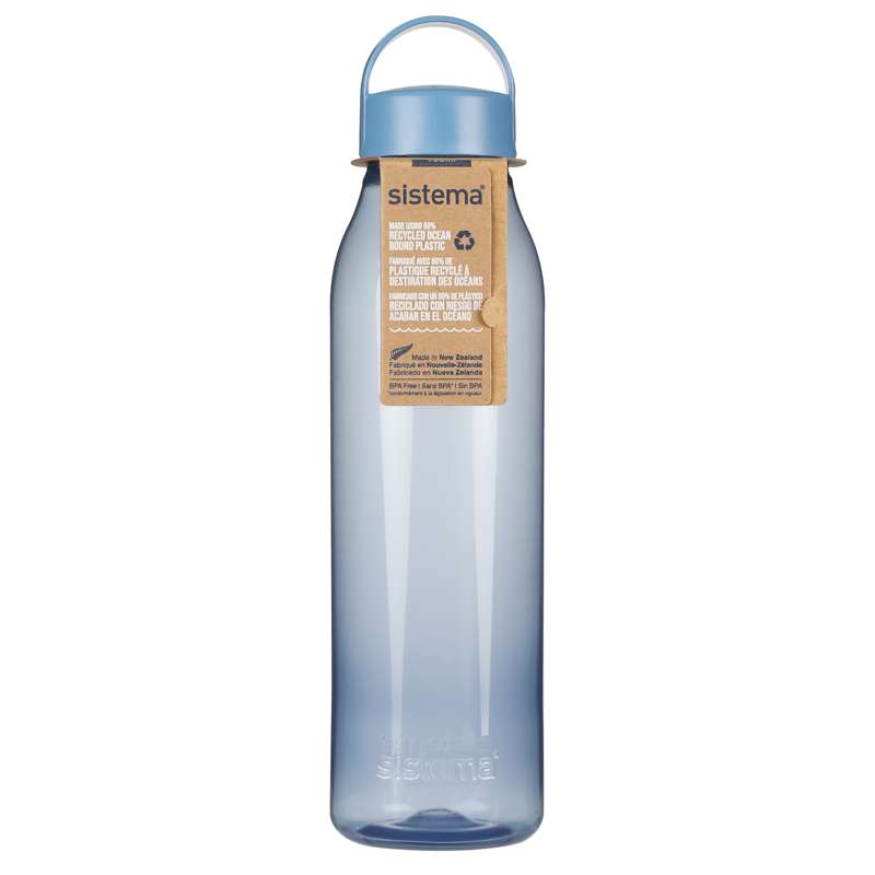 Ocean Bound Drikkedunk   Revive Bottle   700ml   Mountain Blue fra Sistema