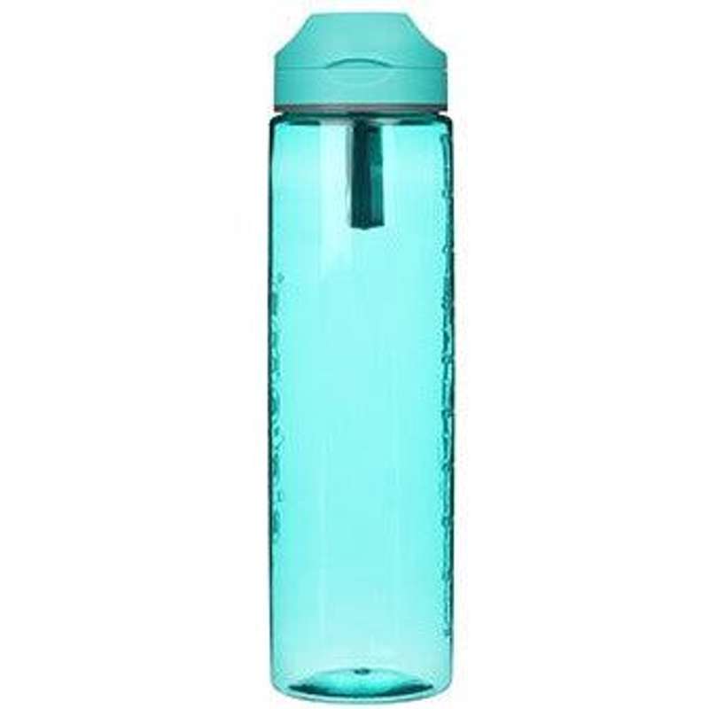 Drikkedunk   Tritan Flip Top M. Måleenhed   1l   Minty Teal fra Sistema