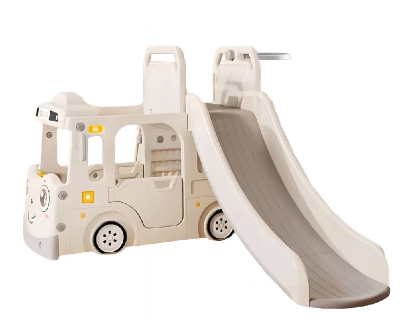 Aktivitets Lastbil Med Rutsjebane   Beige fra Kids Zone