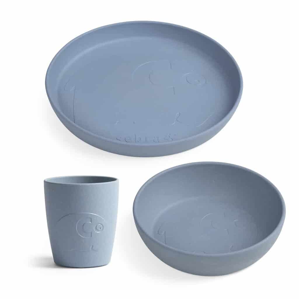 Mums, Spisesæt, Powder Blue fra Sebra
