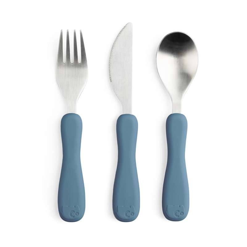 Bestik   Silikone   Fanto   Nordic Blue fra Sebra