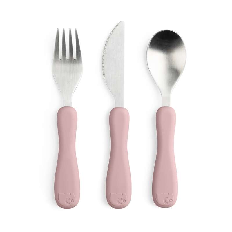 Bestik   Silikone   Fanto   Vintage Rose fra Sebra