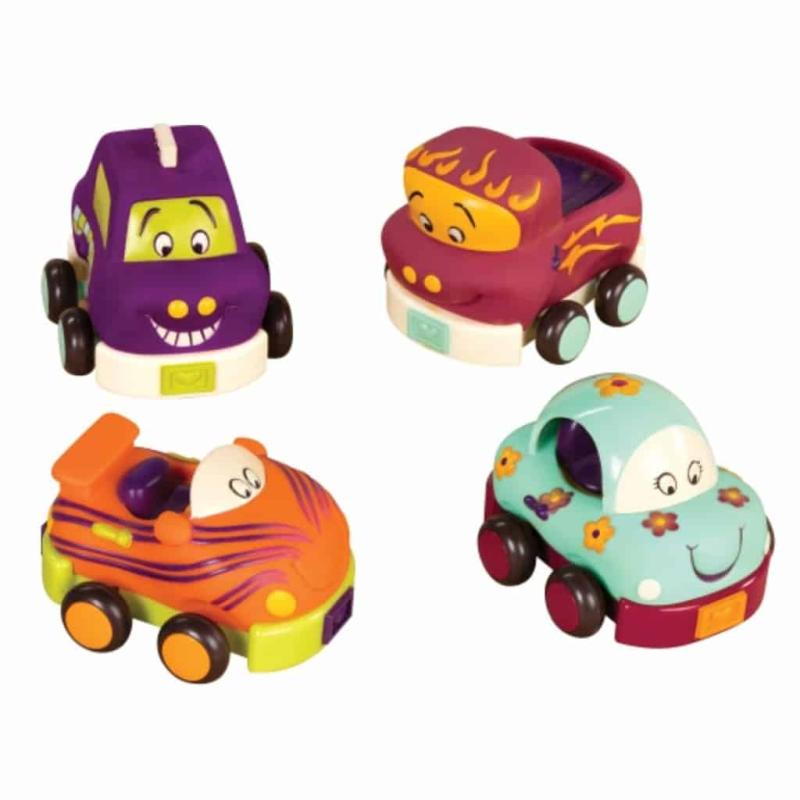 Wheeee Ls Træk Tilbage Biler, Mint fra B Toys