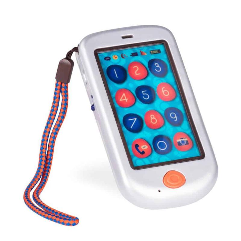 Hiphone Metallic Telefon, Sølv fra B Toys