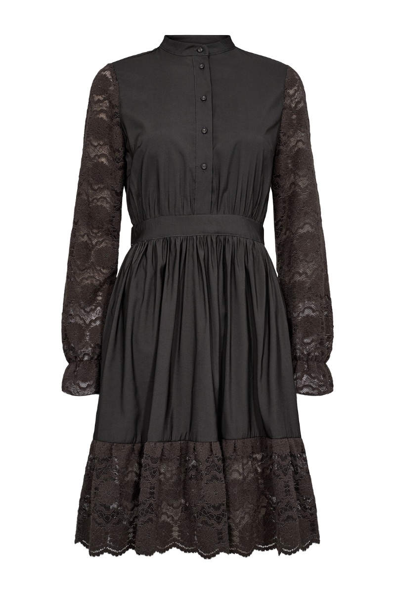 Kjole   Nuingrid Dress   Plum Kitten fra Nümph