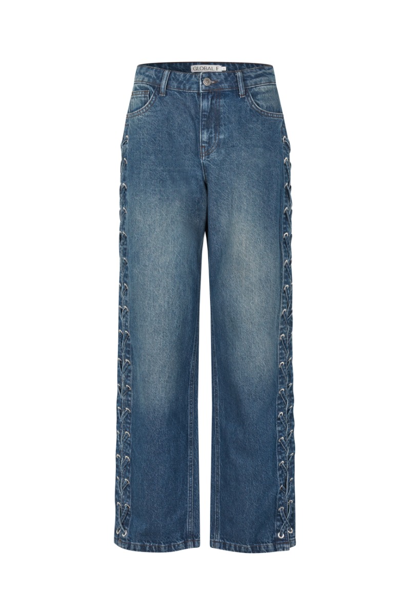 Jeans Carlea G Mud Stone Wash fra Global Funk
