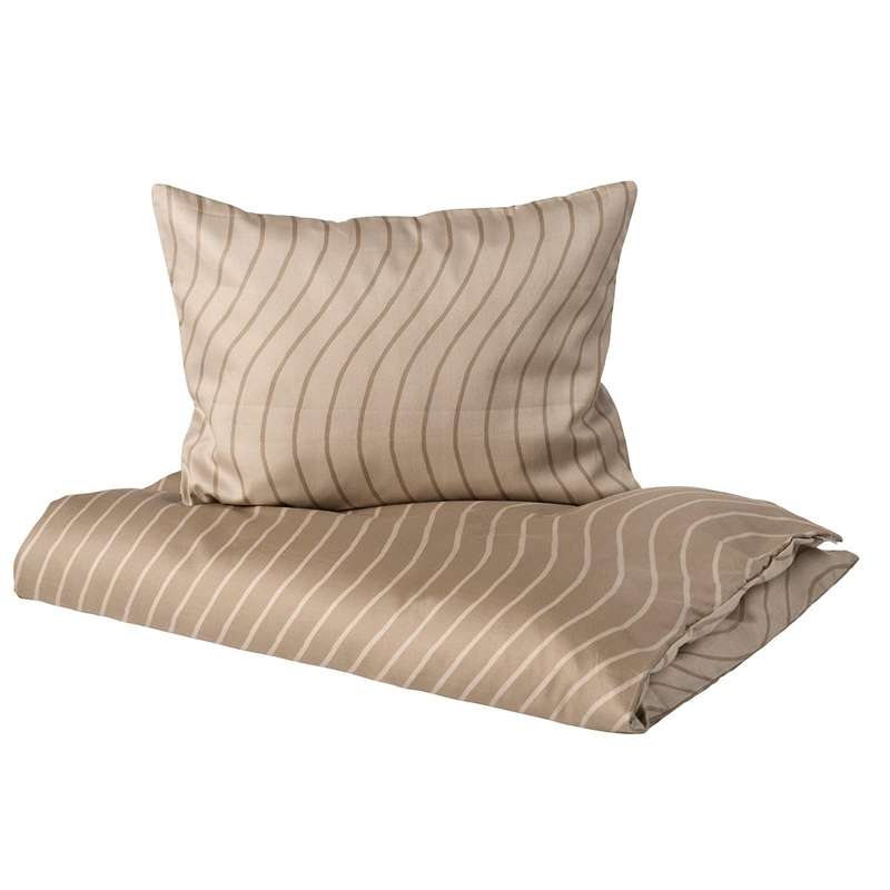 Sengetøj   Baby   Woodland   økologisk   Cappuccino fra Leander