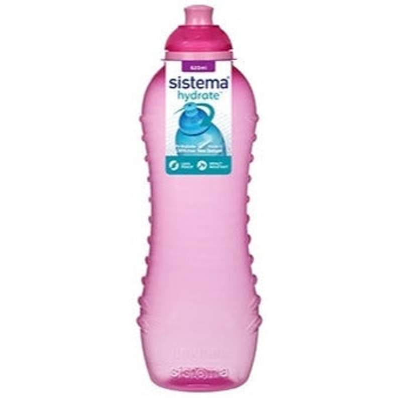 Drikkedunk   Twistâ´nâ´sip Squeeze   620ml   Pink fra Sistema