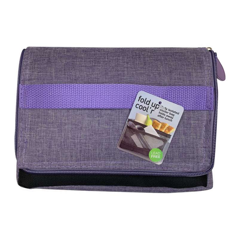 Køletaske   Maxi Fold Lunch Bag   Lys Lilla fra Sistema