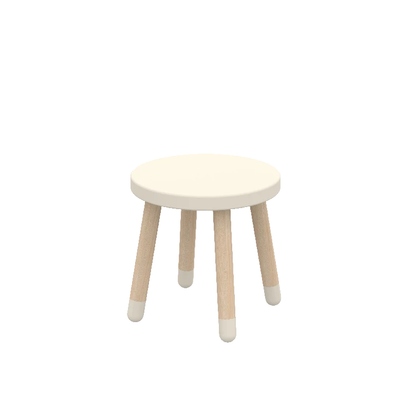 Dots Taburet ø30x30cm Cream White fra Flexa