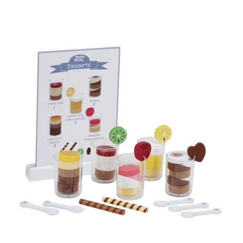 Legemad Desserter I Glas fra Mamamemo