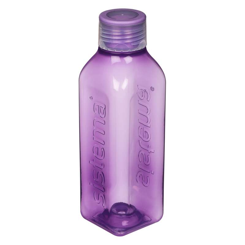 Drikkedunk   Square   725ml   Misty Purple fra Sistema
