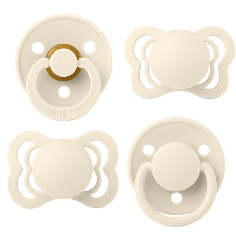 Try It Collection   4 Forskellige Sutter   Str. 2   Ivory fra Bibs