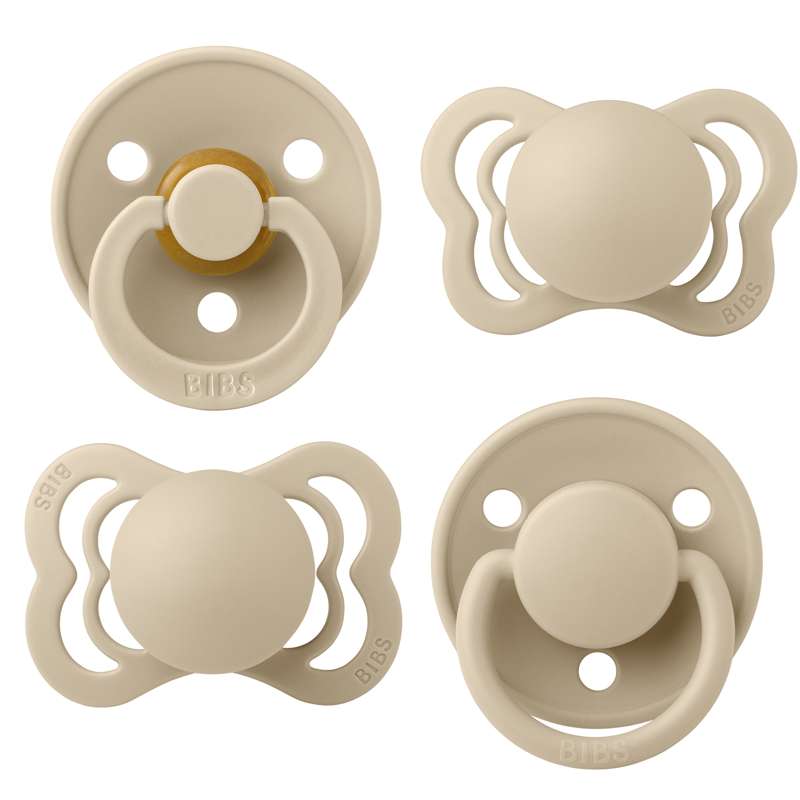 Try It Collection   4 Forskellige Sutter   Str. 1   Vanilla fra Bibs