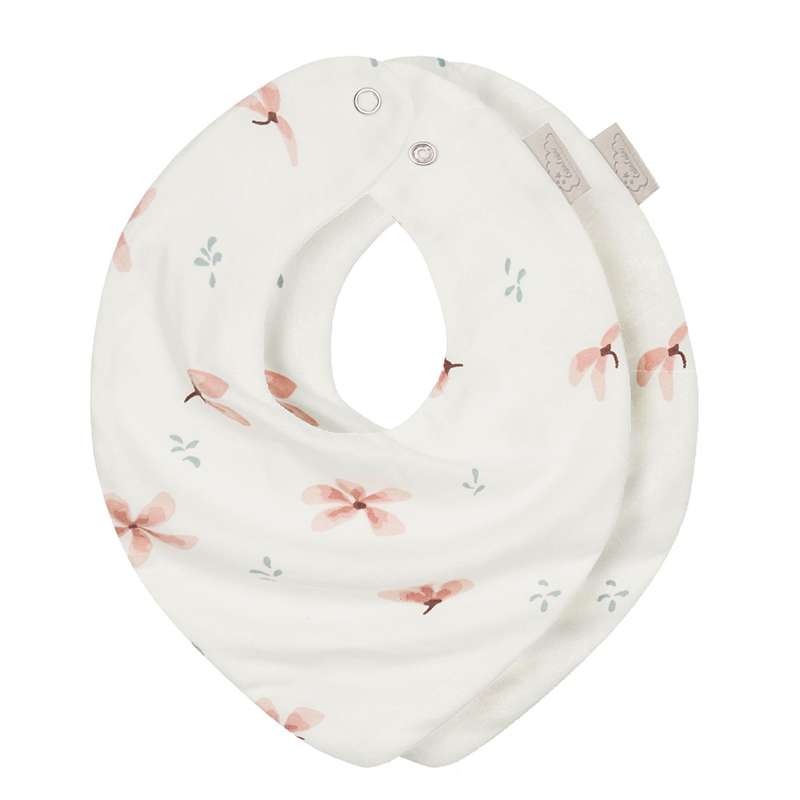 Bandana Savlesmæk  2 Pak   Gots   Windflower Creme fra Cam Cam Copenhagen
