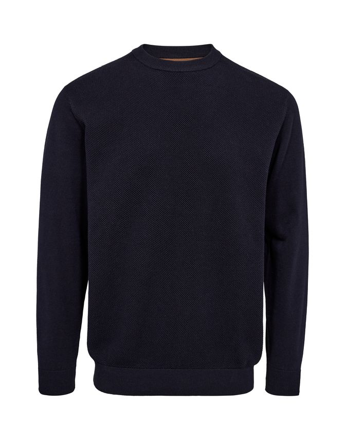 O Neck Knit fra Black Blue