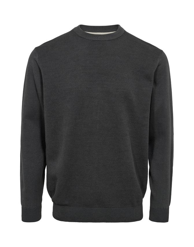 O Neck Knit fra Black Blue