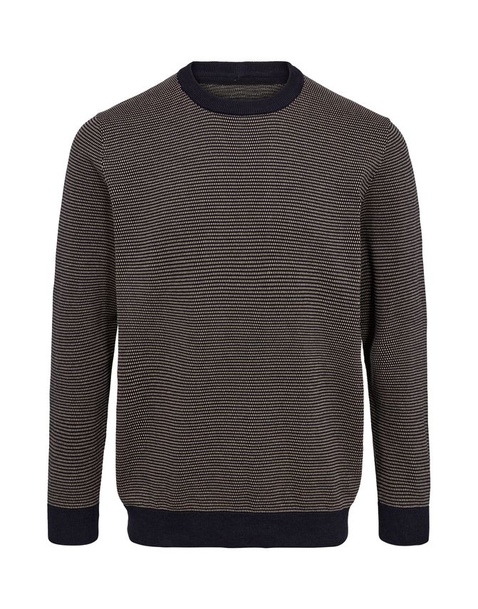 O Neck Knit fra Black Blue