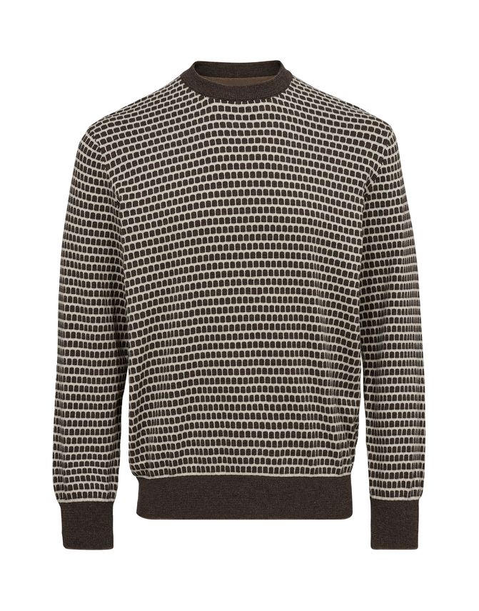 O Neck Knit fra Gino Marcello