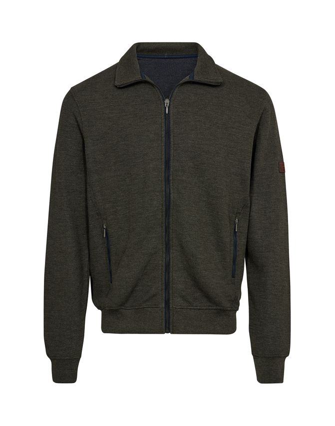 Full Zip Striktrøje fra Black Blue