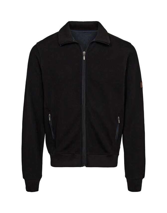Full Zip Striktrøje fra Black Blue