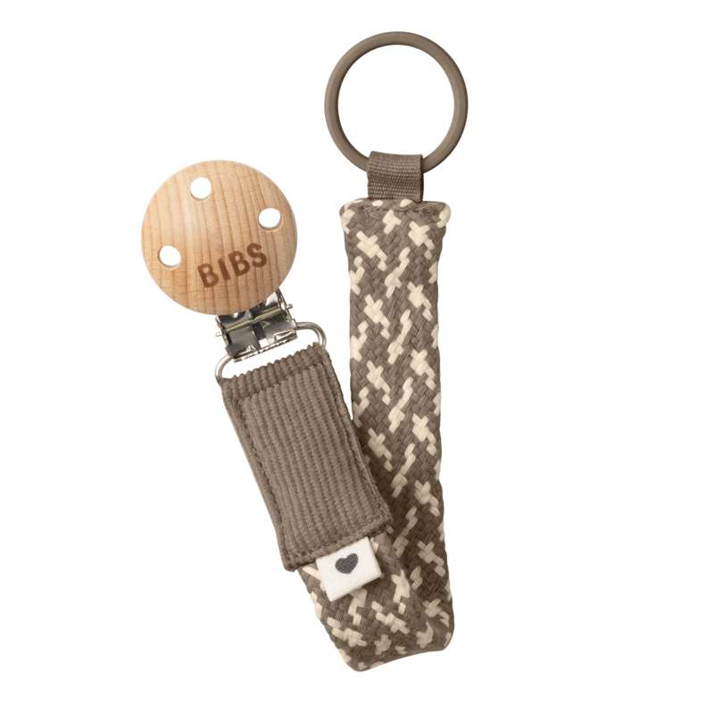 Accessories   Paci Braid Suttesnor   Dark Oak Vanilla fra Bibs