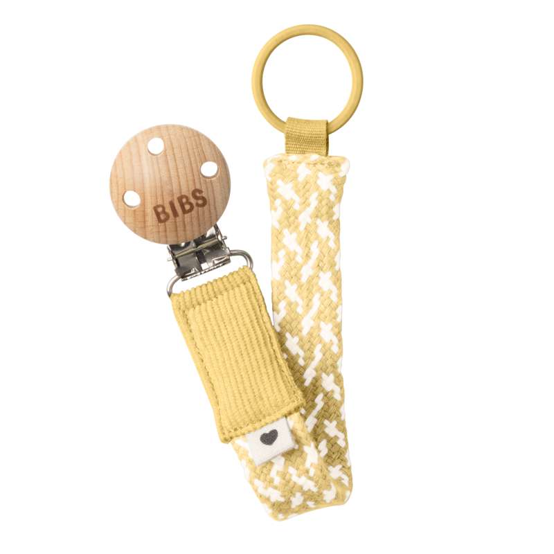 Accessories   Paci Braid Suttesnor   Pale Butter Ivory fra Bibs