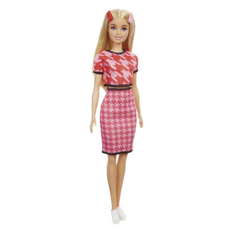 Fashionista Doll Houndstooth Top fra Barbie