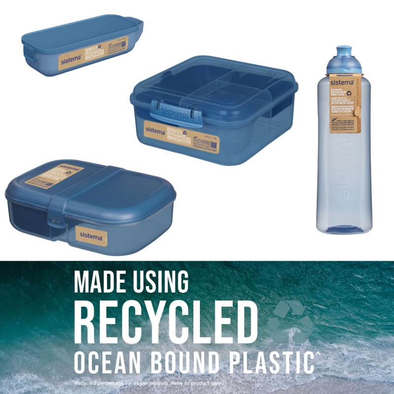 Ocean Bound Madpakke Sampak 10   Mountain Blue fra Sistema