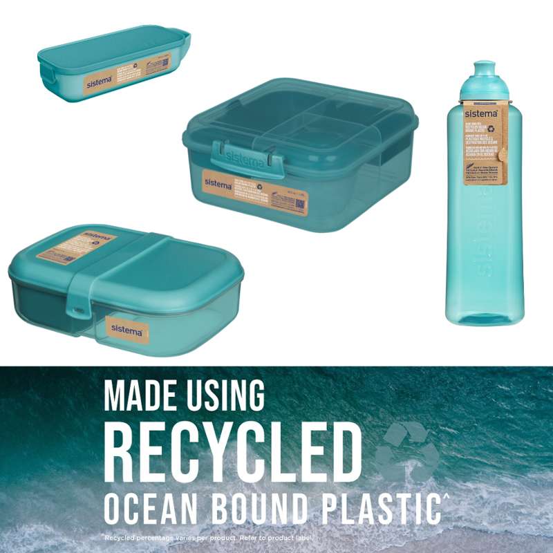 Ocean Bound Madpakke Sampak 10   Teal Stone fra Sistema