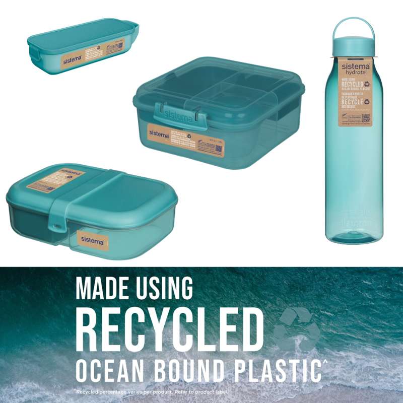 Ocean Bound Madpakke Sampak 11   Teal Stone fra Sistema
