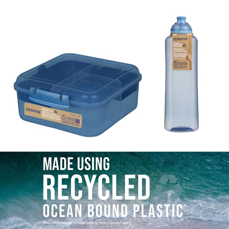 Ocean Bound Madpakke Sampak 1   Mountain Blue fra Sistema