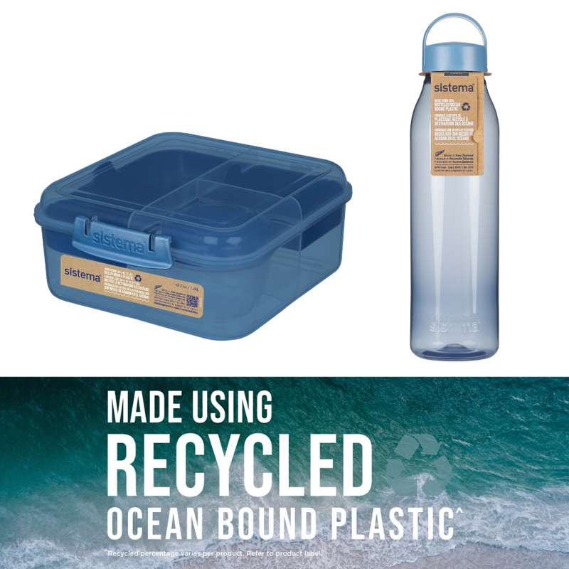 Ocean Bound Madpakke Sampak 2   Mountain Blue fra Sistema