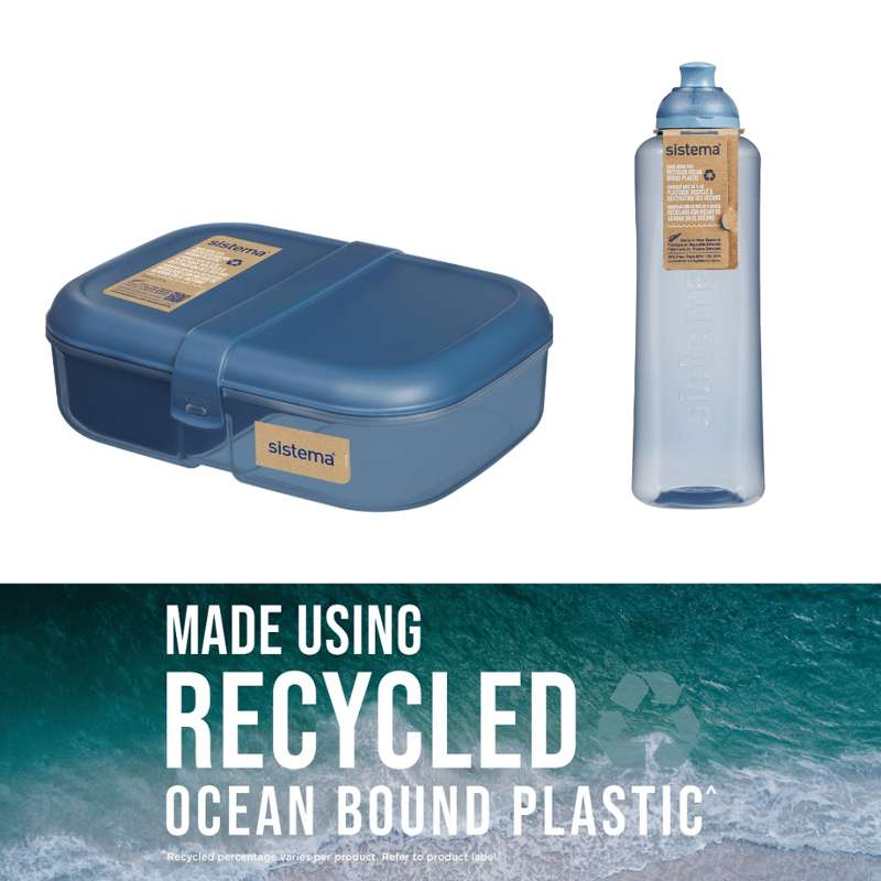Ocean Bound Madpakke Sampak 3   Mountain Blue fra Sistema