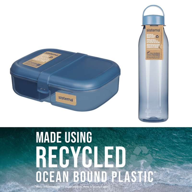 Ocean Bound Madpakke Sampak 4   Mountain Blue fra Sistema