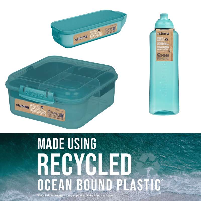 Ocean Bound Madpakke Sampak 5   Teal Stone fra Sistema