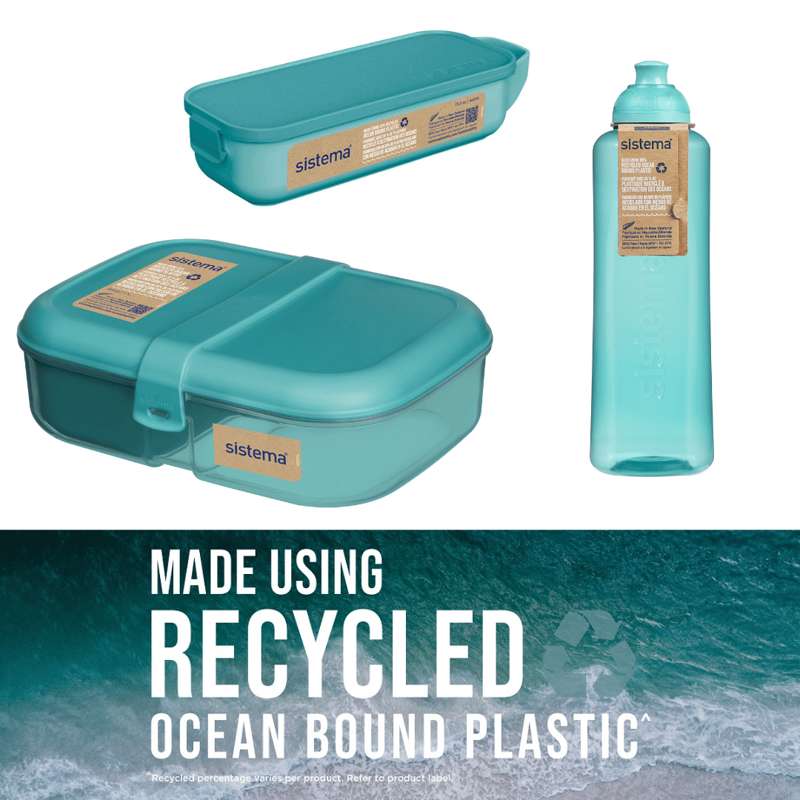 Ocean Bound Madpakke Sampak 7   Teal Stone fra Sistema