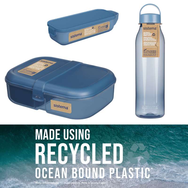 Ocean Bound Madpakke Sampak 8   Mountain Blue fra Sistema