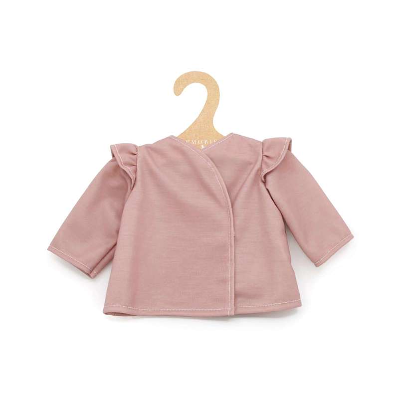 Dukketøj   43 46 Cm.   Bindebluse   Rosa fra Memories By Asã­