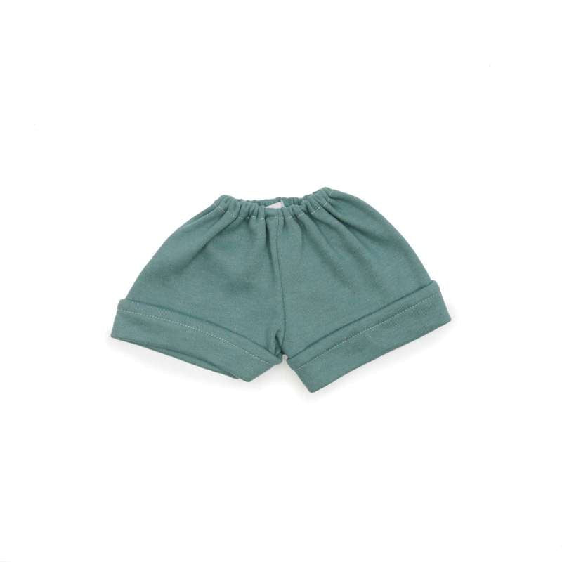 Dukketøj   43 46 Cm.   Shorts   Antikgrøn fra Memories By Asã­