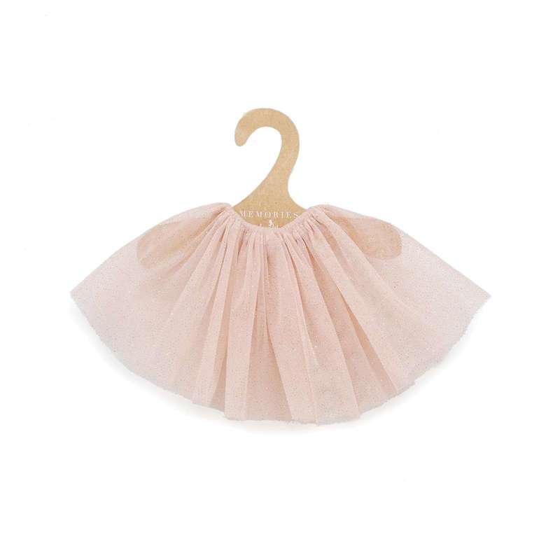 Dukketøj   43 46 Cm.   Tylskørt   Rosa fra Memories By Asã­