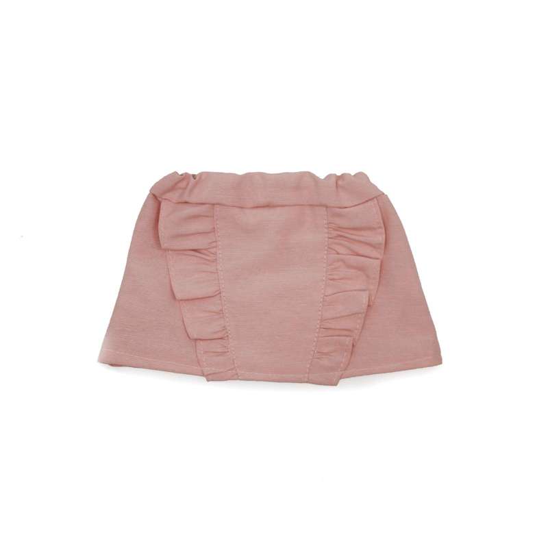 Dukketøj   43 46 Cm.   Nederdel Med Blonder   Rosa fra Memories By Asã­