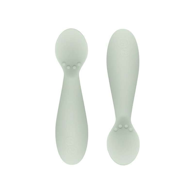 Tiny Spoon 2 Stk. Silikoneskeer   Grøn fra Ezpz