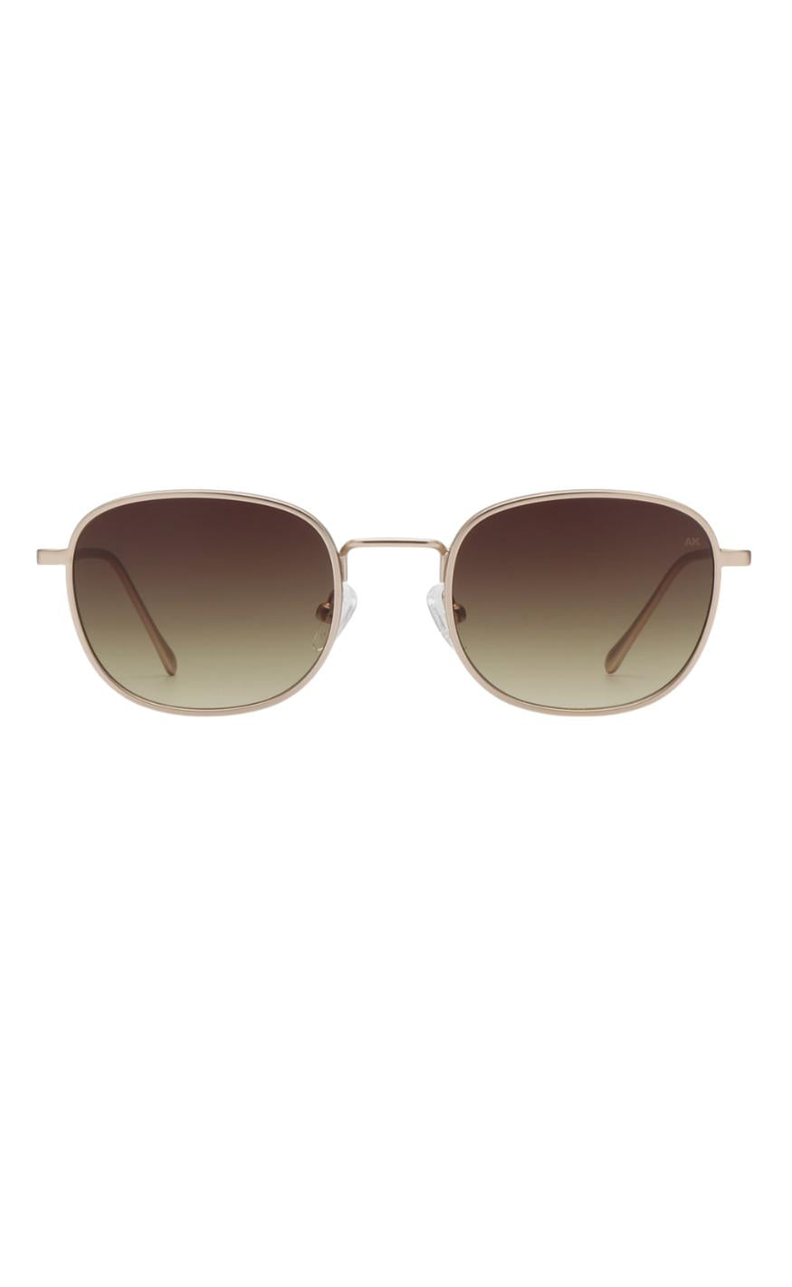 Solbriller   Hello   Matte Gold fra A. Kjærbede