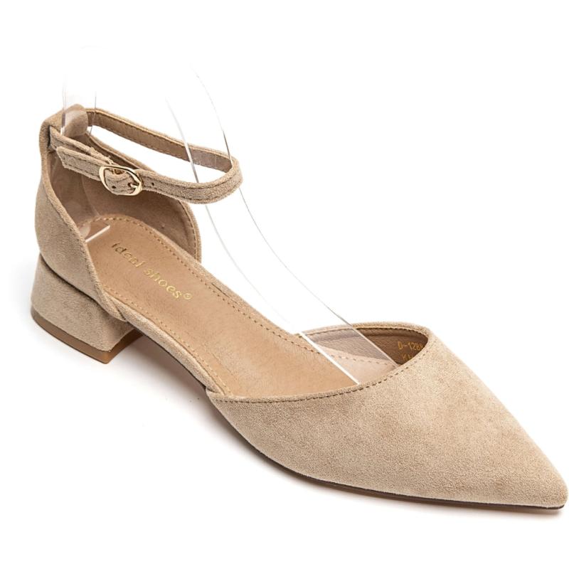 Alia Dame Stiletter D 1288   Khaki fra Shoes