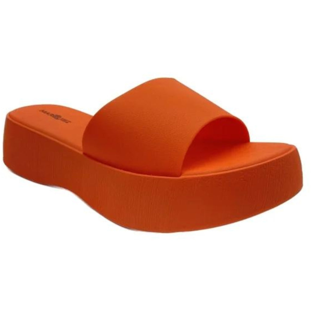 Alya Dame Slippers 1118   Orange fra Shoes