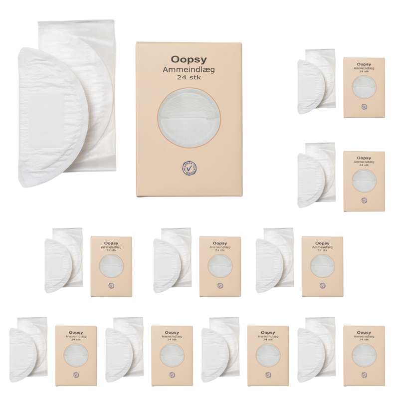 Ultratynde Ammeindlæg   Allergy Certified   10 Pakker ã  24 Stk. fra Oopsy