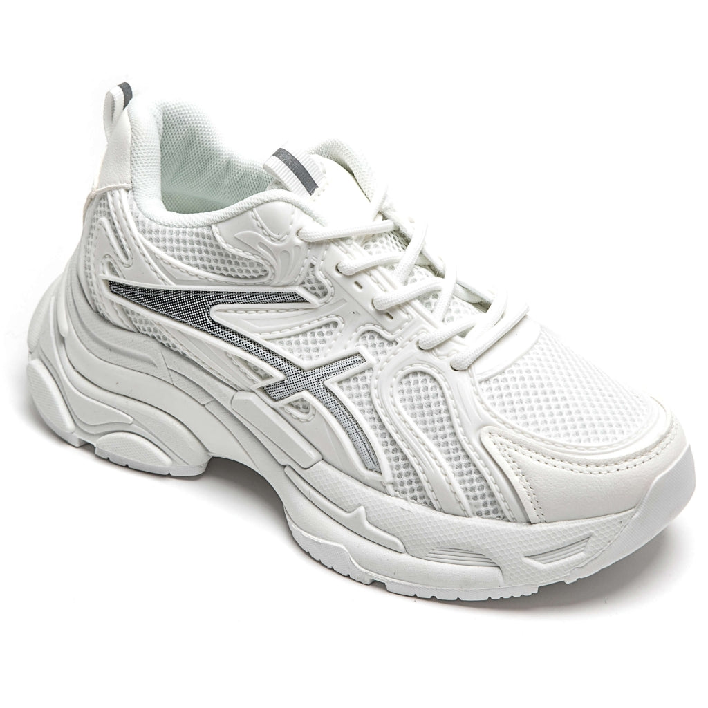 Annabel Dame Sneakers 9160   White fra Shoes