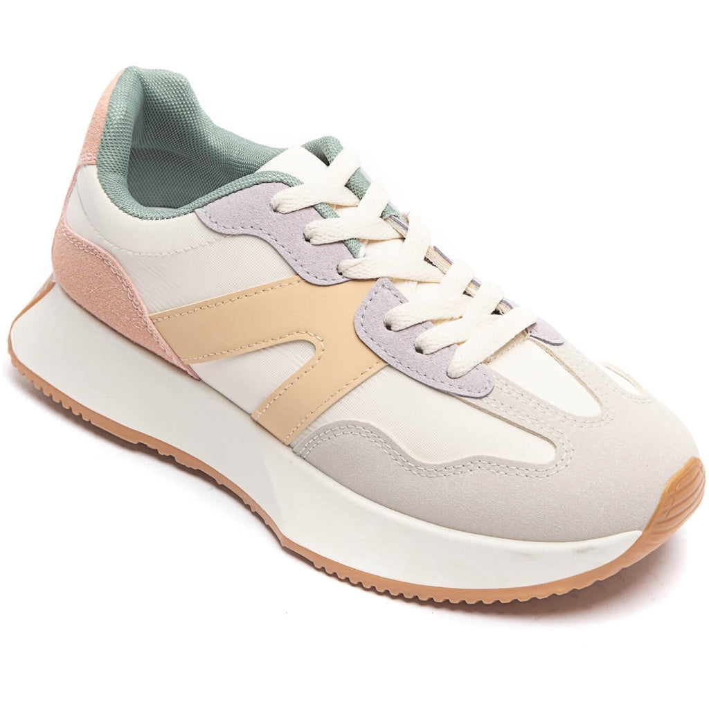 Annick Dame Sneakers 8917   Multicolor fra Shoes